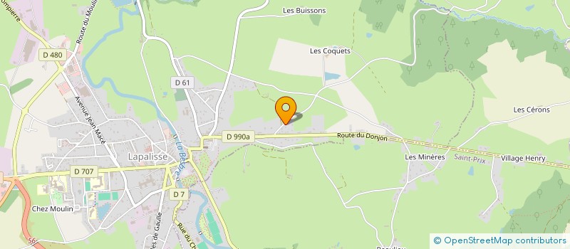 localisation de l'entreprise ADRIEN TALABARD à SAINT-PRIX