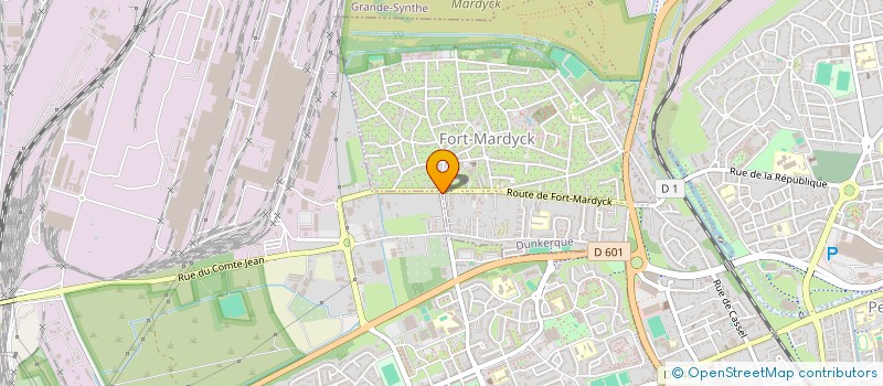 localisation de l'entreprise ADRIENBAERT  GRANDE-SYNTHE