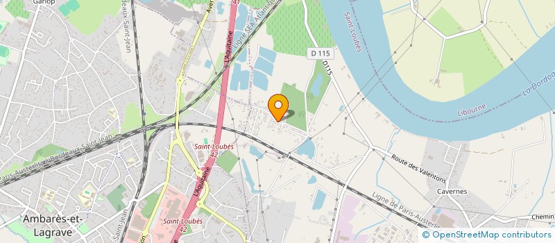 localisation de l'entreprise ADRIENERGIES  SAINT-LOUBES