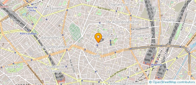 localisation de l'entreprise ADRIENNE CATALOGNE  PARIS