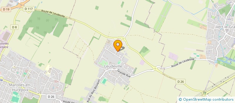 localisation de l'entreprise ADRIHAR RENOV  LEUDEVILLE