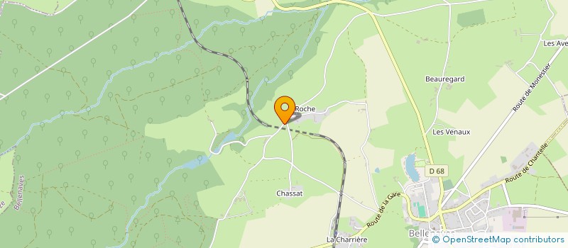 localisation de l'entreprise ADRILEO  BELLENAVES