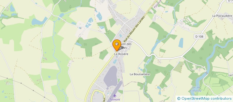 localisation de l'entreprise ADRILINE  TALMONT-SAINT-HILAIRE