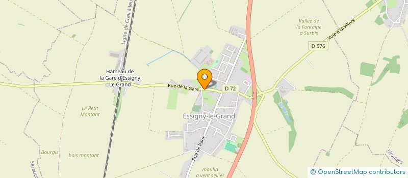 localisation de l'entreprise ADRILOGIS à ESSIGNY-LE-GRAND