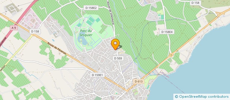 localisation de l'entreprise ADRILOU à MEZE