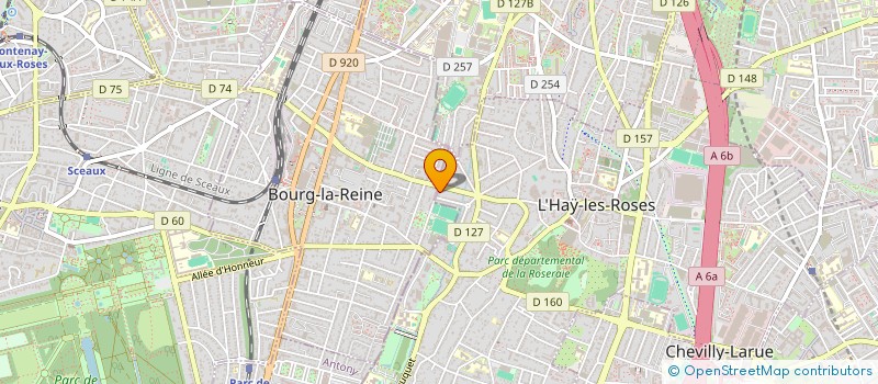 localisation de l'entreprise ADRILOU  L'HAY-LES-ROSES