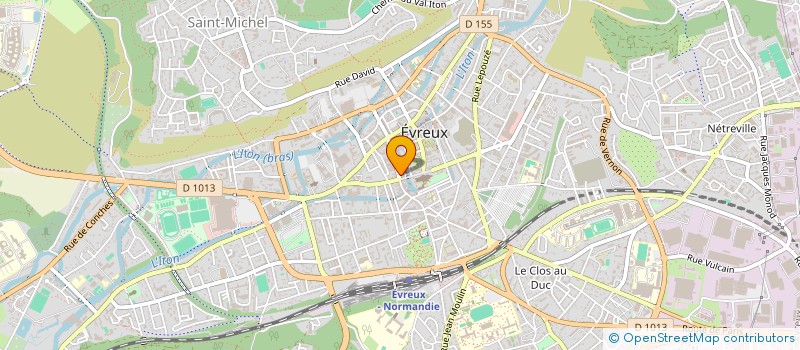 localisation de l'entreprise ADRIMAN  EVREUX