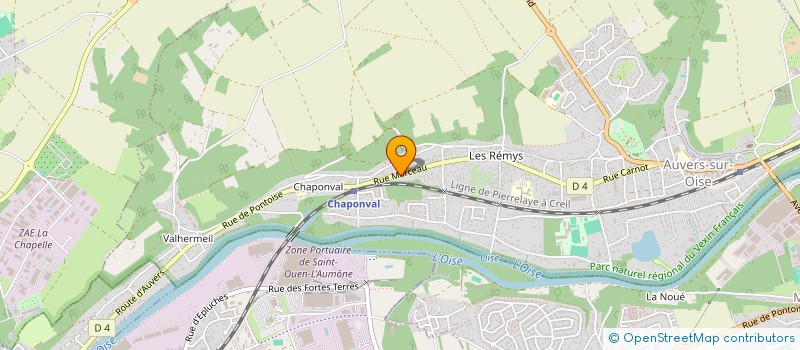 localisation de l'entreprise ADRIMAN  AUVERS-SUR-OISE