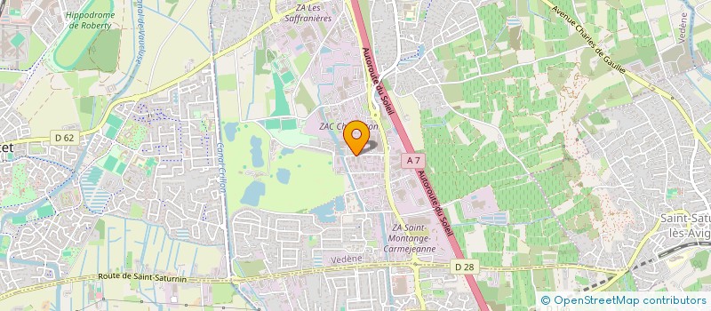 localisation de l'entreprise ADRIMAR  VEDENE