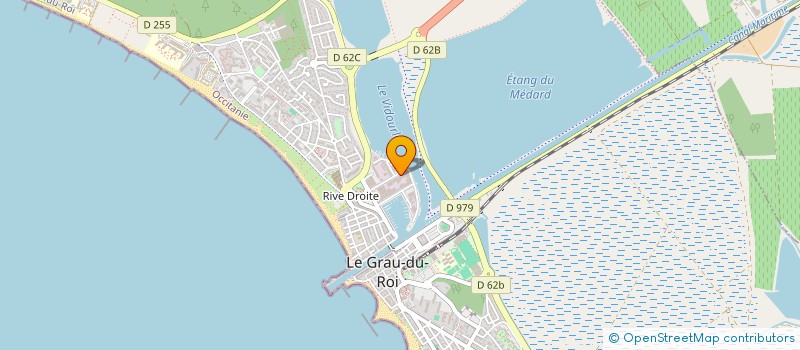 localisation de l'entreprise ADRIMAX 2  LE GRAU-DU-ROI