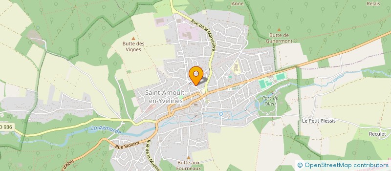 localisation de l'entreprise ADRIMAX 2022  SAINT-ARNOULT-EN-YVELINES