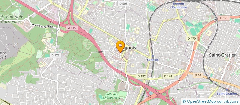 localisation de l'entreprise ADRIMI  SANNOIS