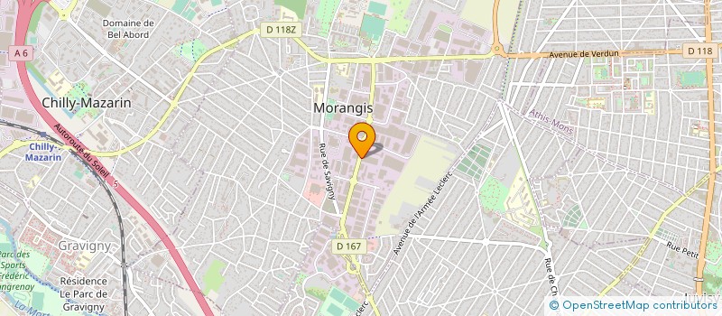localisation de l'entreprise ADRINOIT 62 à MORANGIS