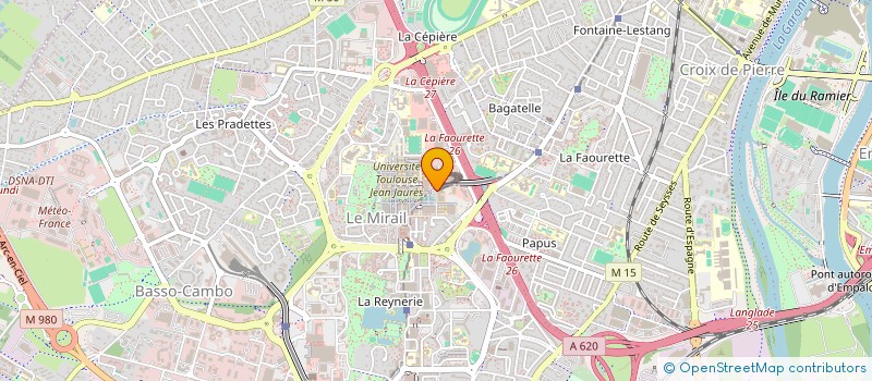 localisation de l'entreprise ADRIPS  TOULOUSE