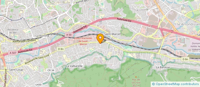 localisation de l'entreprise ADRIS TECHNOLOGIES à MARSEILLE
