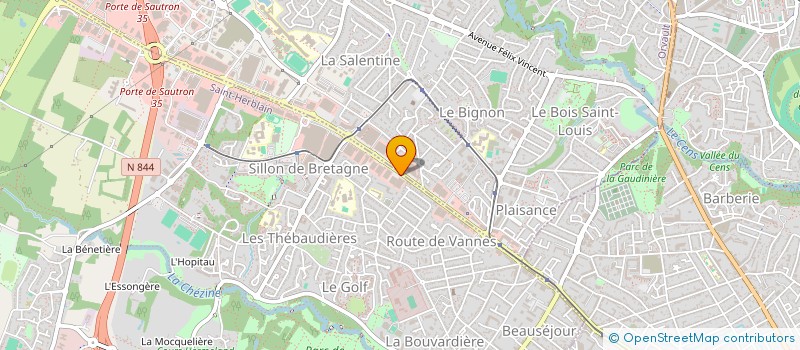 localisation de l'entreprise ADRIVAL à SAINT-HERBLAIN