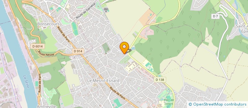 localisation de l'entreprise ADRIX  LE MESNIL-ESNARD