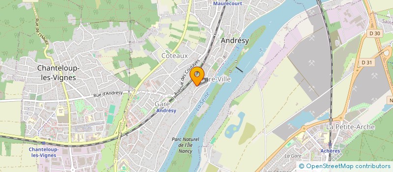 localisation de l'entreprise ADRM ANDRESY  BIEN ETRE CHEZ SOI  ANDRESY