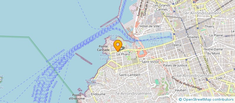 localisation de l'entreprise ADRM ASS DEFENSE RAYONN MARSEI à MARSEILLE