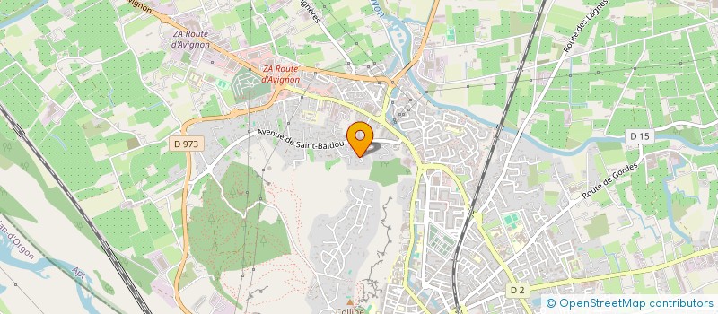localisation de l'entreprise ADROMA SUD à CAVAILLON