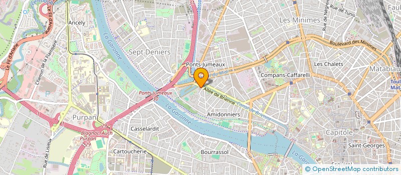 localisation de l'entreprise ADROQUER à TOULOUSE