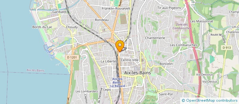 localisation de l'entreprise ADRV  AIX-LES-BAINS