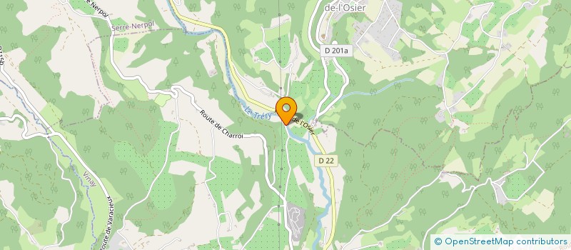 localisation de l'entreprise ADRYADE  VINAY