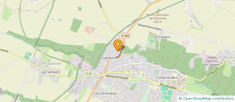 localisation de l'entreprise ADRYEN  LIMOURS