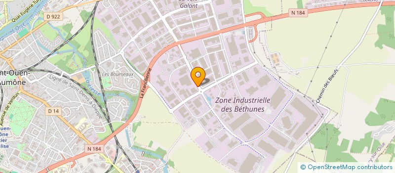 localisation de l'entreprise ADS à SAINT-OUEN-L'AUMONE