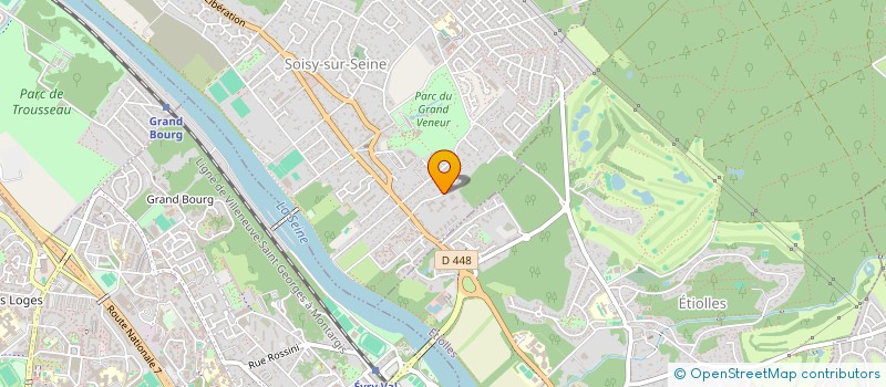 localisation de l'entreprise ADS à SOISY-SUR-SEINE