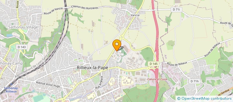 localisation de l'entreprise ADS 69 AIR DECONTAMINATION SERVICES à RILLIEUX-LA-PAPE