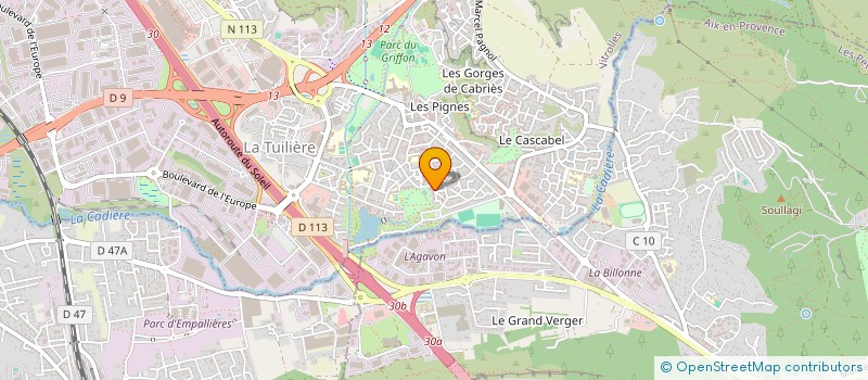 localisation de l'entreprise ADS à VITROLLES