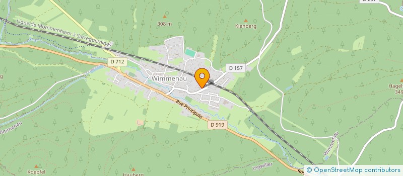 localisation de l'entreprise ADS ALSACE à WIMMENAU