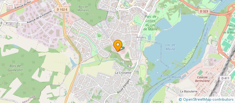 localisation de l'entreprise ADS ASSISTANCE à ANGERS