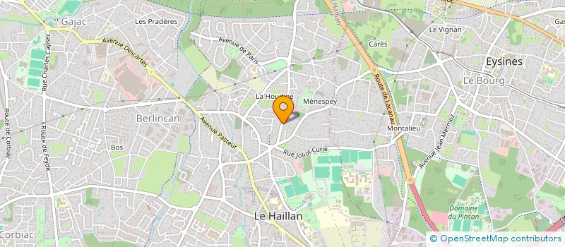 localisation de l'entreprise ADS ATELIER DU SPECTACLE  LE HAILLAN