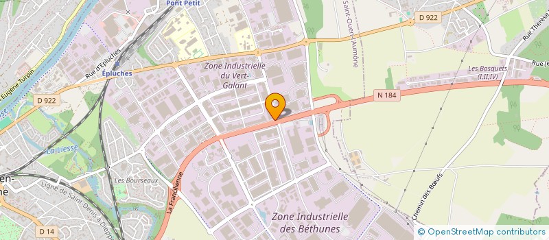 localisation de l'entreprise ADS ATLANTIC à SAINT-OUEN-L'AUMONE