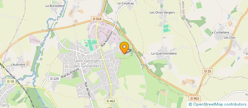localisation de l'entreprise ADS AUTOMOBILES 61 à SAINT-GEORGES-DES-GROSEILLERS