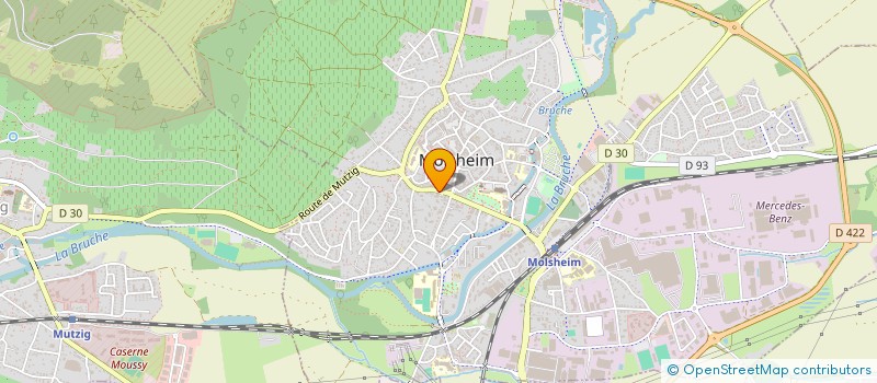 localisation de l'entreprise ADS CARROSSERIE  SAALES