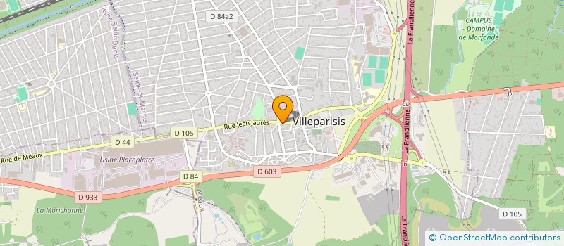 localisation de l'entreprise ADS COMBLE à VILLEPARISIS