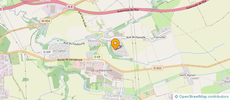 localisation de l'entreprise ADS CONSTRUCTION  OGY-MONTOY-FLANVILLE