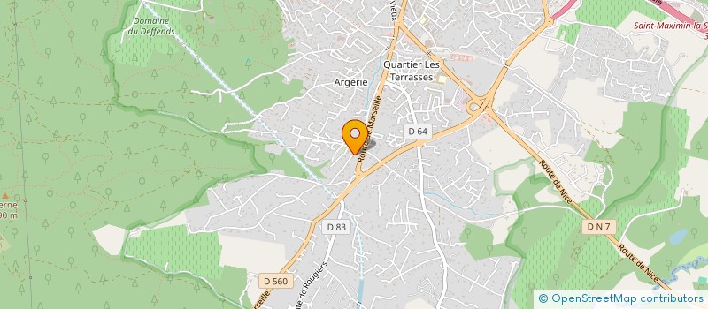 localisation de l'entreprise ADS'CONSULTING à SAINT-MAXIMIN-LA-SAINTE-BAUME