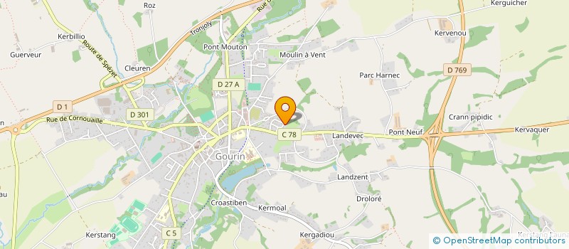 localisation de l'entreprise ADS ETUDES BOIS  GOURIN