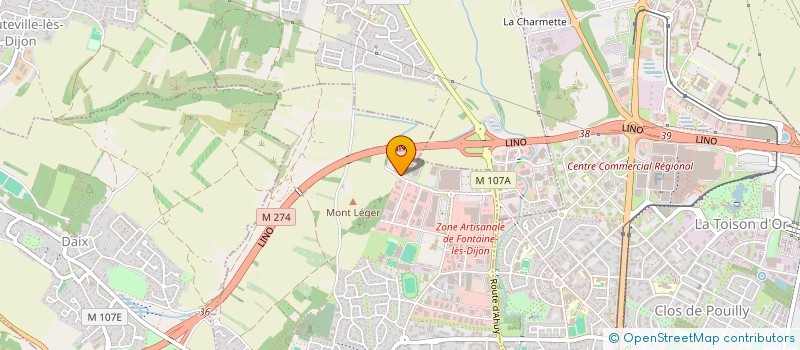 localisation de l'entreprise ADS EXPERT  FONTAINE-LES-DIJON