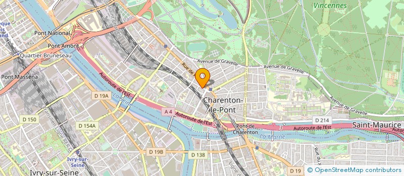 localisation de l'entreprise ADS EXPERTISES à CHARENTON-LE-PONT