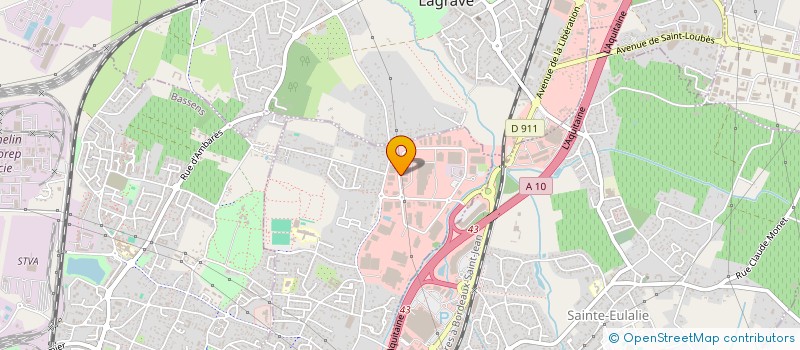 localisation de l'entreprise ADS GROUPE  CARBON-BLANC