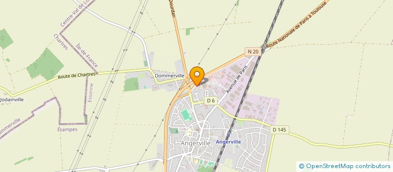 localisation de l'entreprise ADS HOLDING  ANGERVILLE