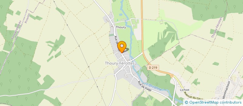 localisation de l'entreprise ADS HORIZON  THOURY-FEROTTES