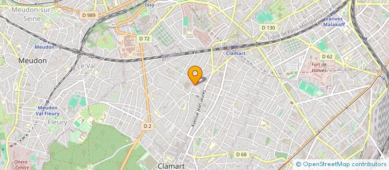 localisation de l'entreprise ADS & HR LAB  CLAMART