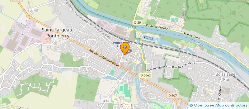 localisation de l'entreprise ADS IMMO  SAINT-FARGEAU-PONTHIERRY