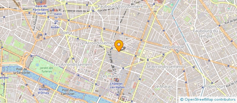 localisation de l'entreprise ADS LES ATELIERS à PARIS